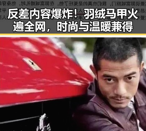 反差内容爆炸！羽绒马甲火遍全网，时尚与温暖兼得